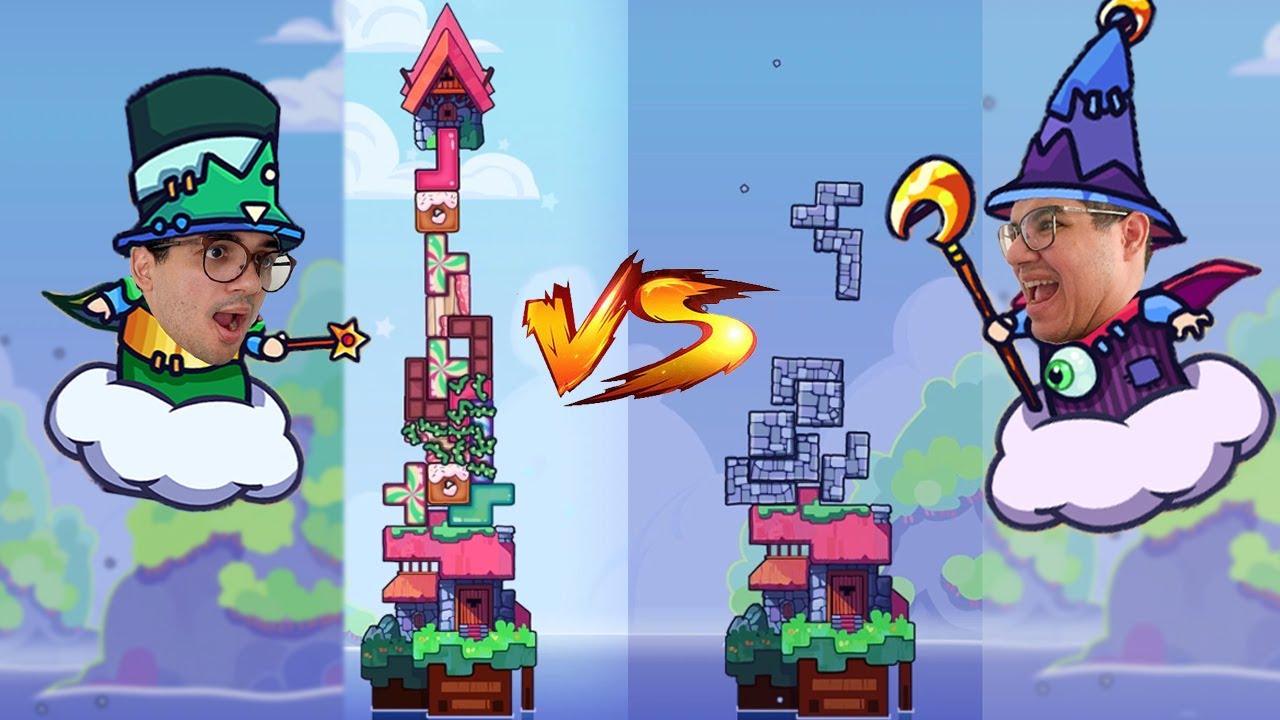 QUEM CONSTRUIR A MAIOR TORRE DE BLOCOS VENCE!! (batalha das torres)