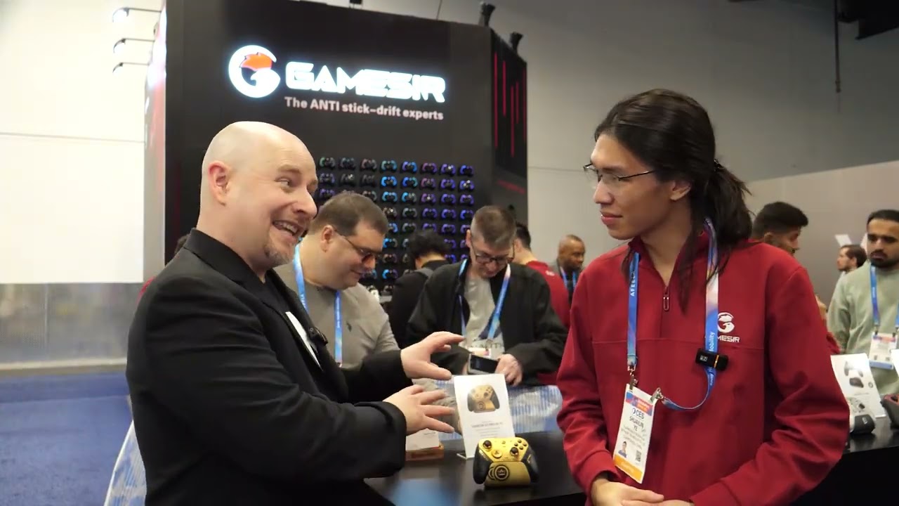 Gamesir - Игровые контроллеры G7 Pro 8K и X5 Lite для мобильных устройств - Интервью - CES 2026 -...
