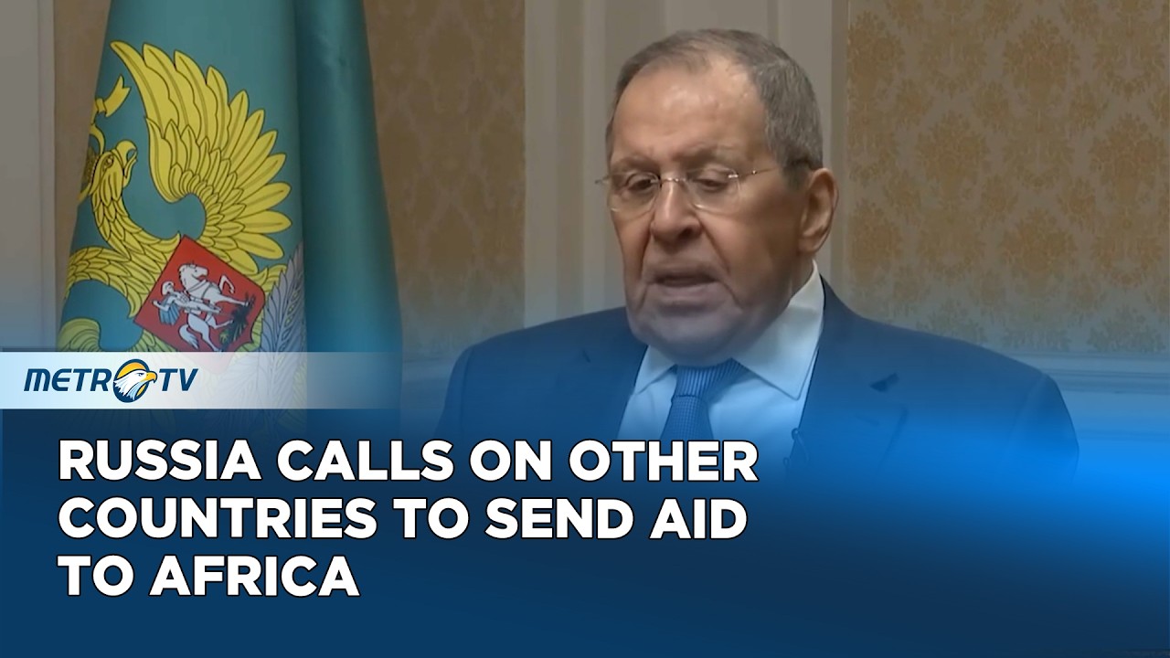 Lavrov Calls Syria a Transit Point for Sending Humanitarian Aid to Africa