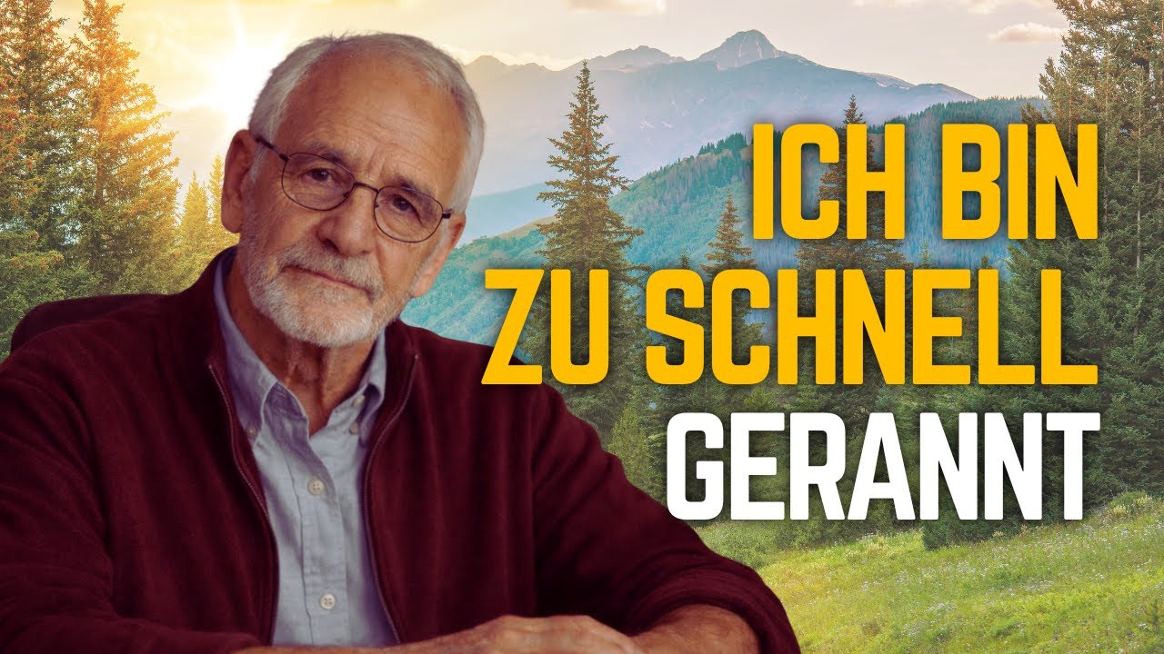 Ich habe 80 Jahre gebraucht, um zu erkennen, wie die Eile mein Leben zerstört hat