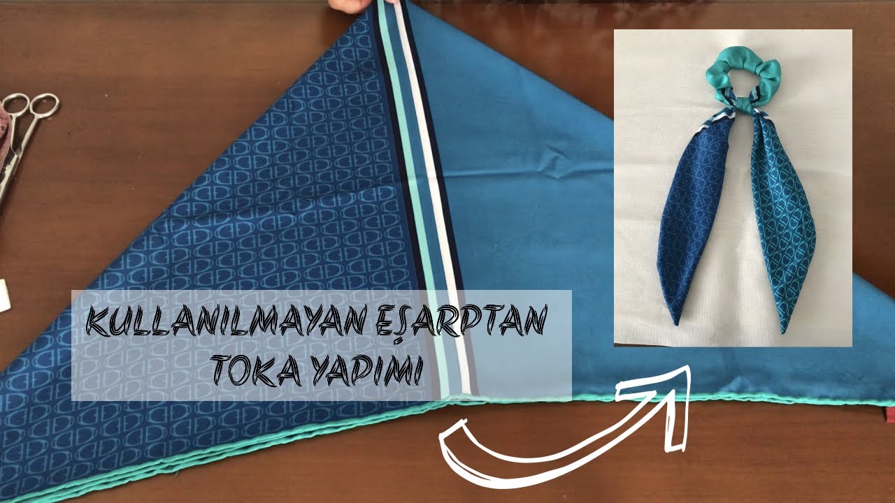 KULLANILMAYAN EŞARPTAN TOKA YAPIMI | BUCKLE MAKİNG | DIY