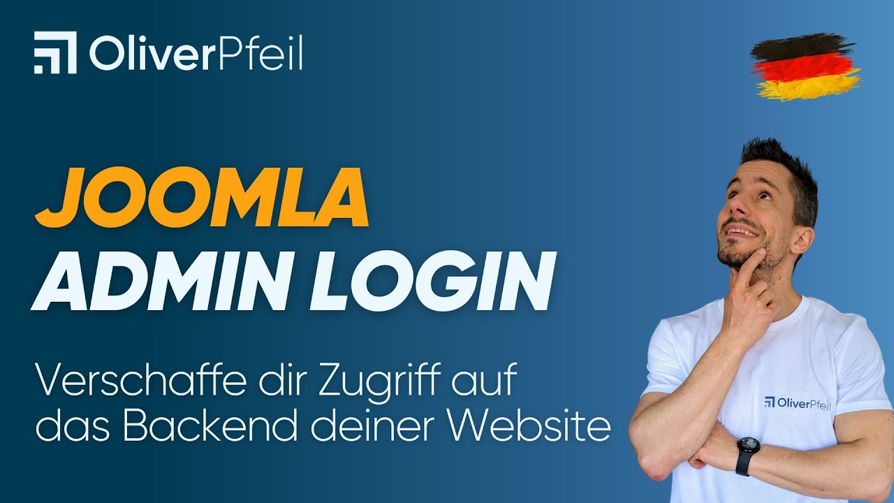 Joomla Admin Login (Joomla 4) 🇩🇪