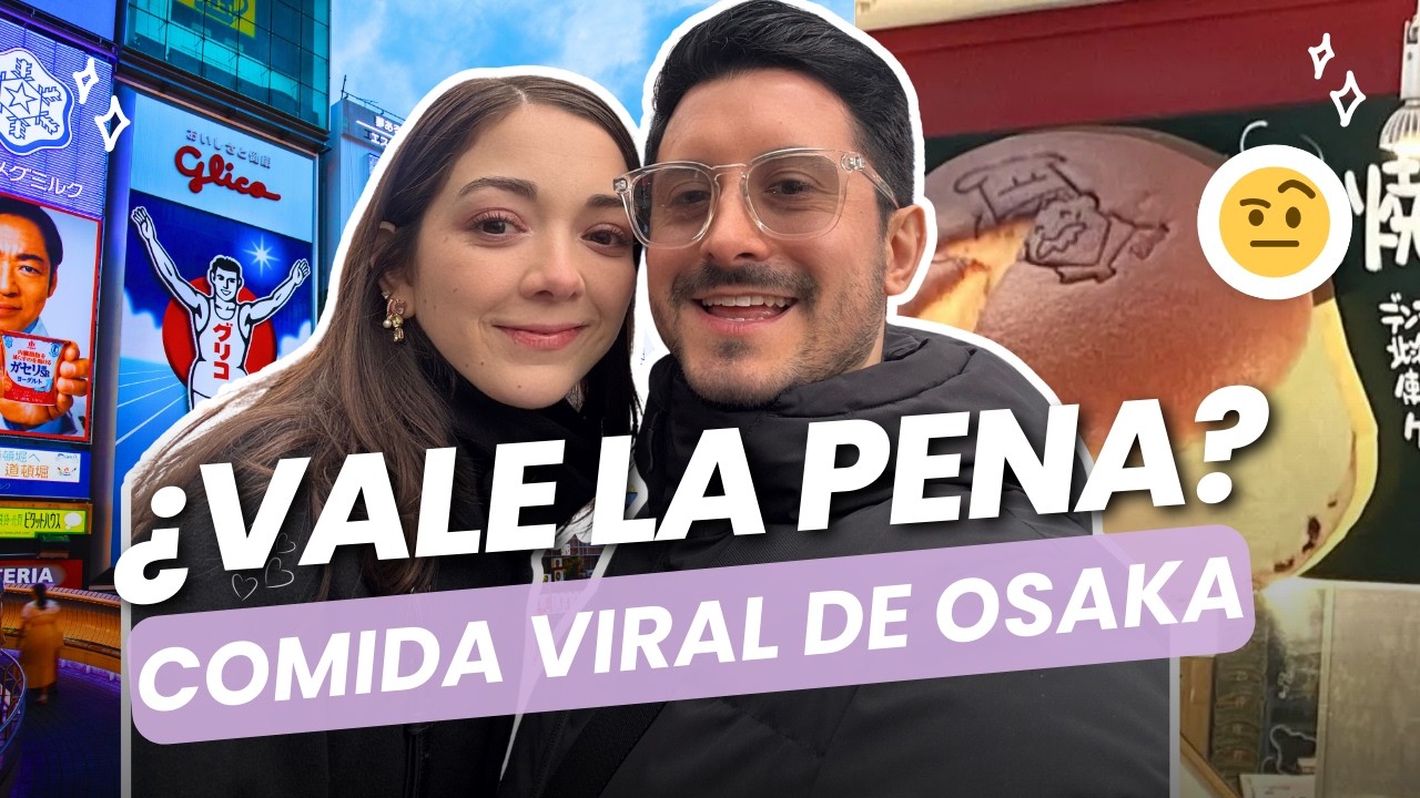 Prob&eacute; la comida M&Aacute;S VIRAL de Osaka&hellip; y no todo vale la pena 🇯🇵