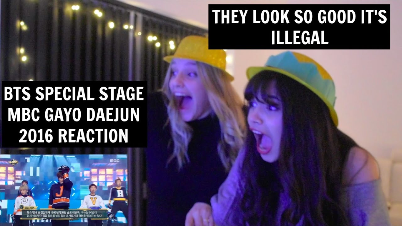 [2016 MBC 가요대제전의] BTS SPECIAL STAGE REACTION | [WHAT TYPE OF LOOK??]