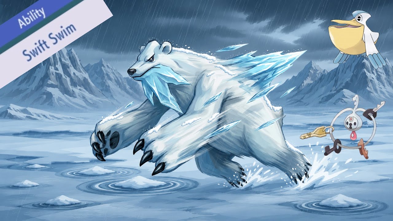 SWIFT SWIM BEARTIC is a SPEEDY SUPRISE in Pokemon Champions!