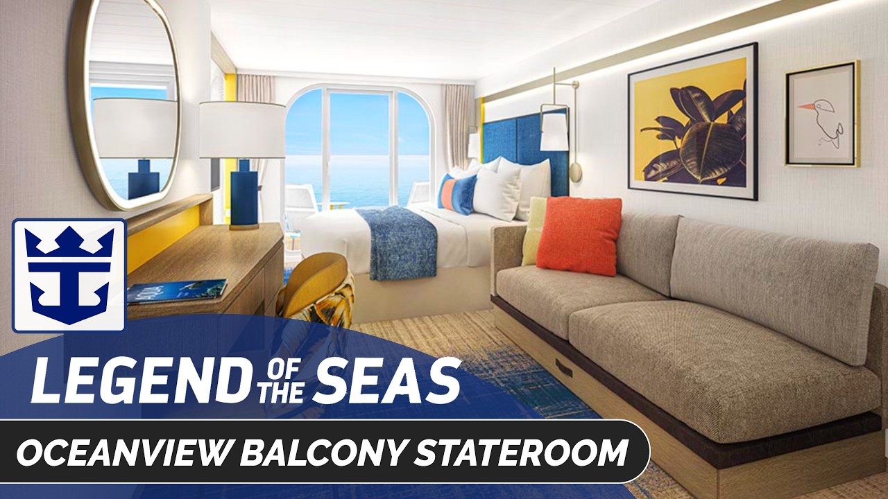 Legend of the Seas | Обзор каюты с балконом и видом на океан | Круизная линия Royal Caribbean 2026