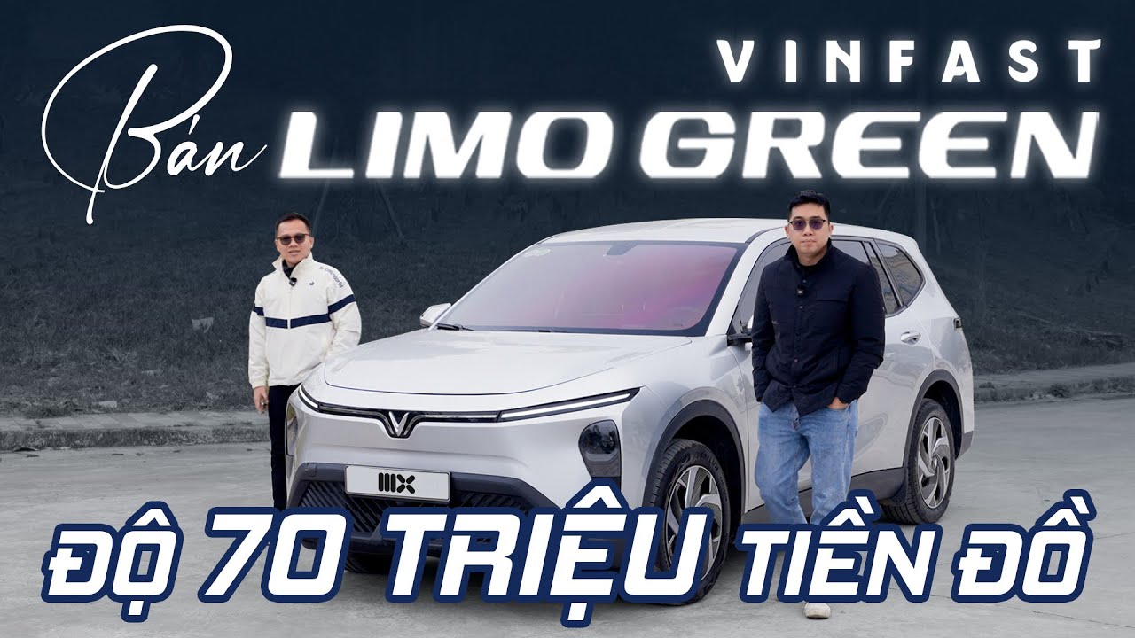Bán VinFast Limo Green rẻ hơn xe mới 40 triệu, độ sẵn ~70 triệu tiền đồ | MX Auto