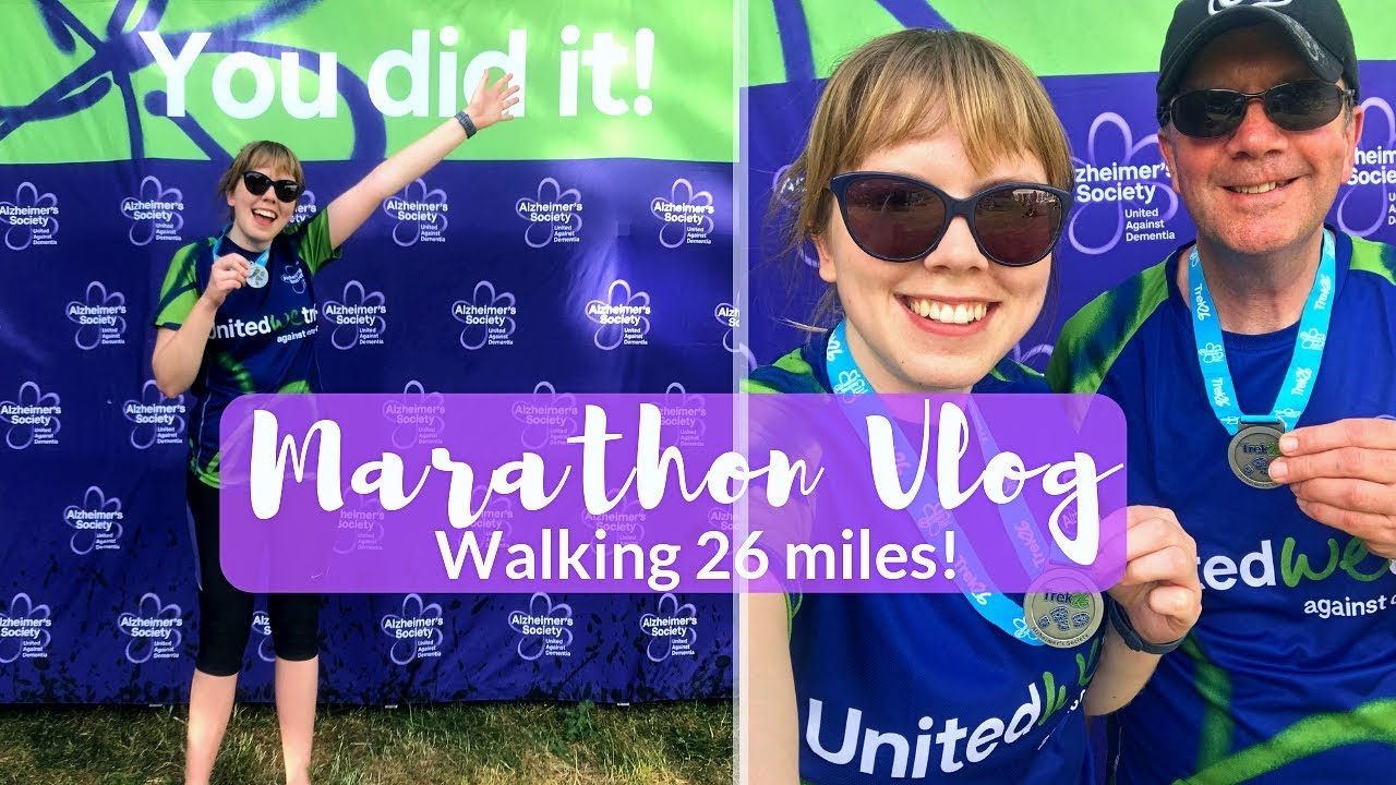 Walking a Marathon! | London Vlog