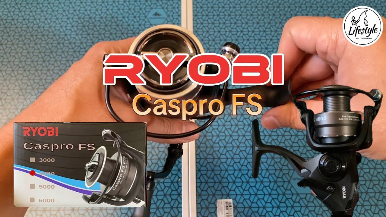 รีวิวรอก Ryobi Caspro FS 4000 รอกสปินเนอร์ระบบเบสรันเนอร์ ตัวใหม่ มาแรงที่สุด ในเวลานี้