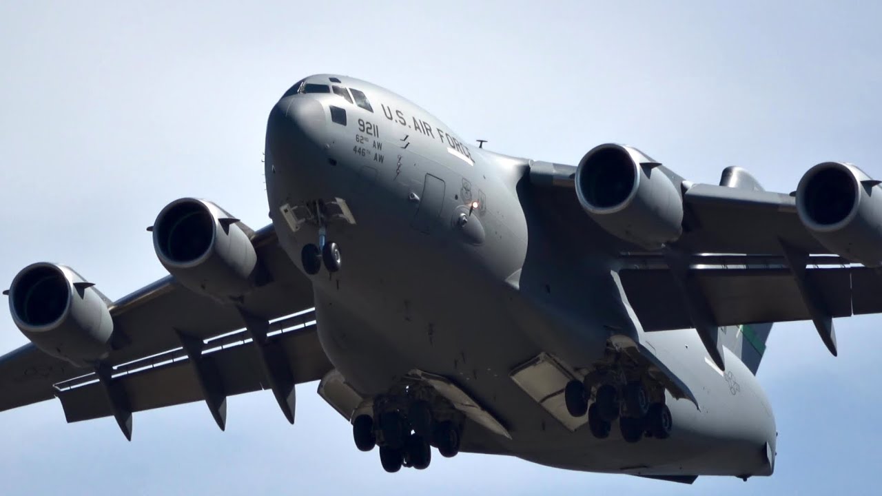 C-17 Globemaster III Demo Up Close - Multiple Angles
