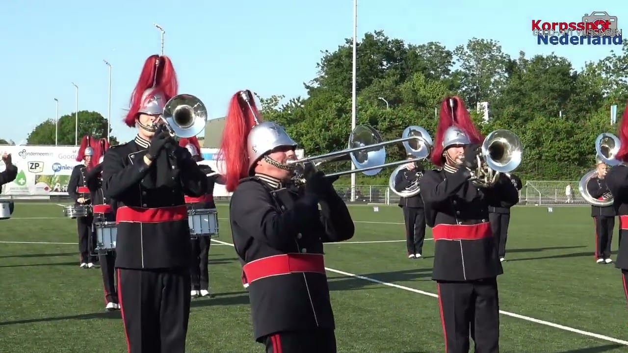 Kamper Trompetter Korps tijdens MHM Festival Finale 2023