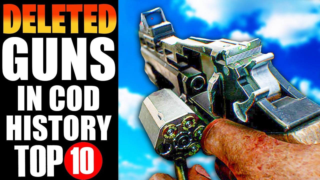 Top 10 Guns CUT From Cod History