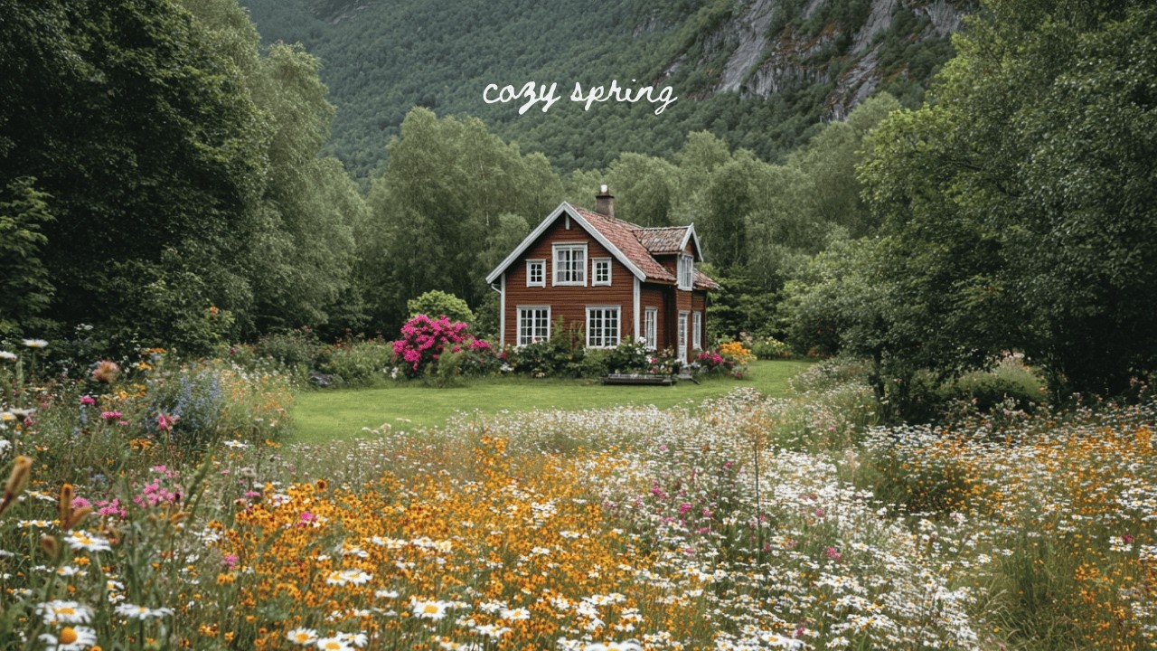 cozy spring vibes 🌼 soft piano playlist for work & reading