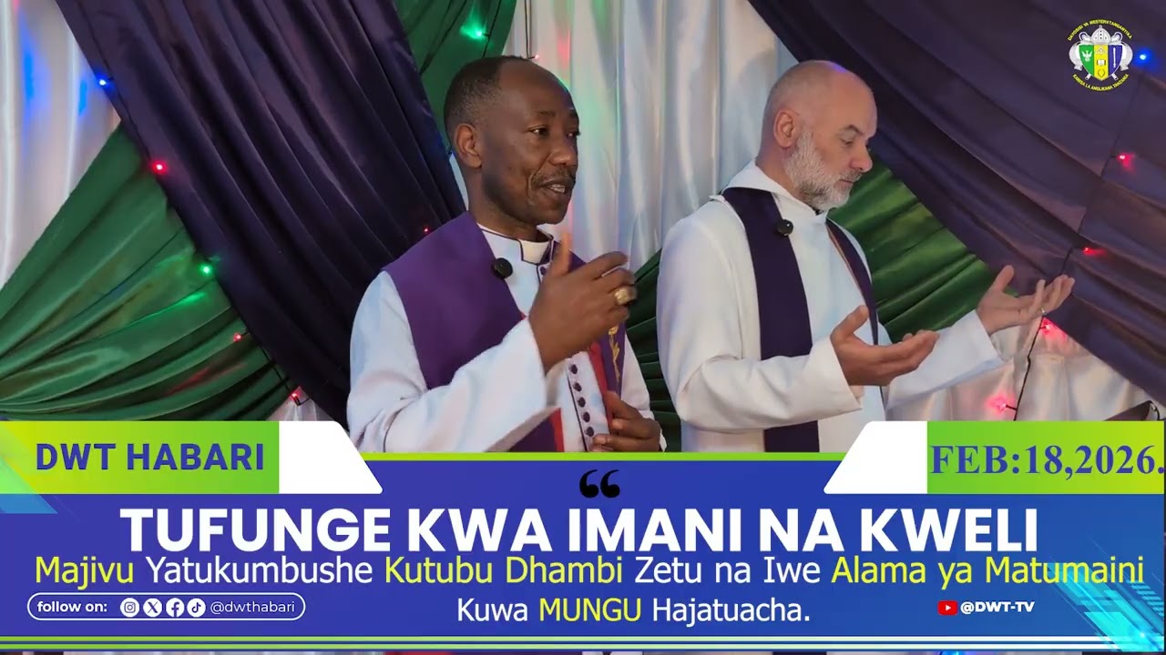 IBADA YA JUMATANO YA MAJIVU FEB,18.. | KANISA DOGO LA MAKAO MAKUU YA DAYOSISI YA WESTERN TANGANYIKA.