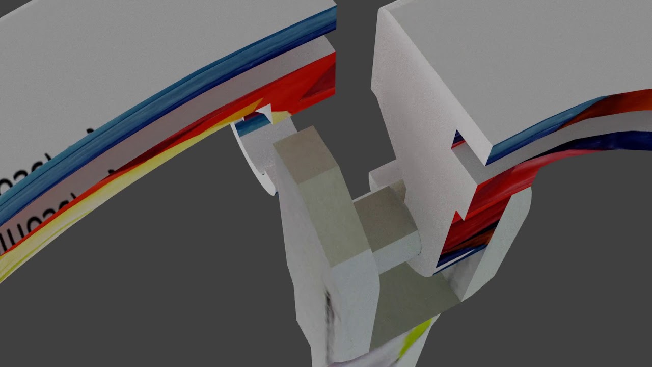 screwless glasses hinge