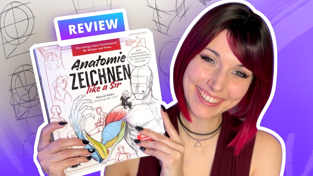 Anatomie Zeichnen like a Sir | Buch REVIEW & Zeichentipps