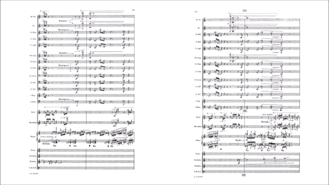 Olivier Messiaen - Sept Haïkaï