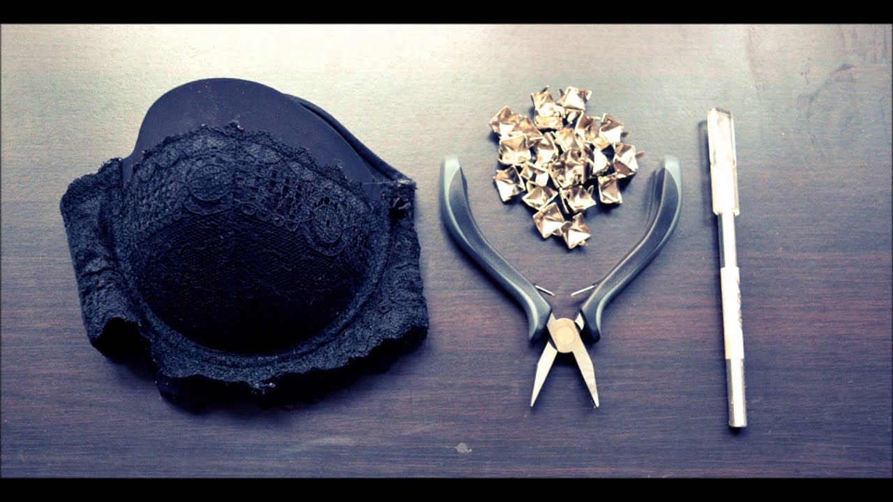 DIY Studded Bra Top