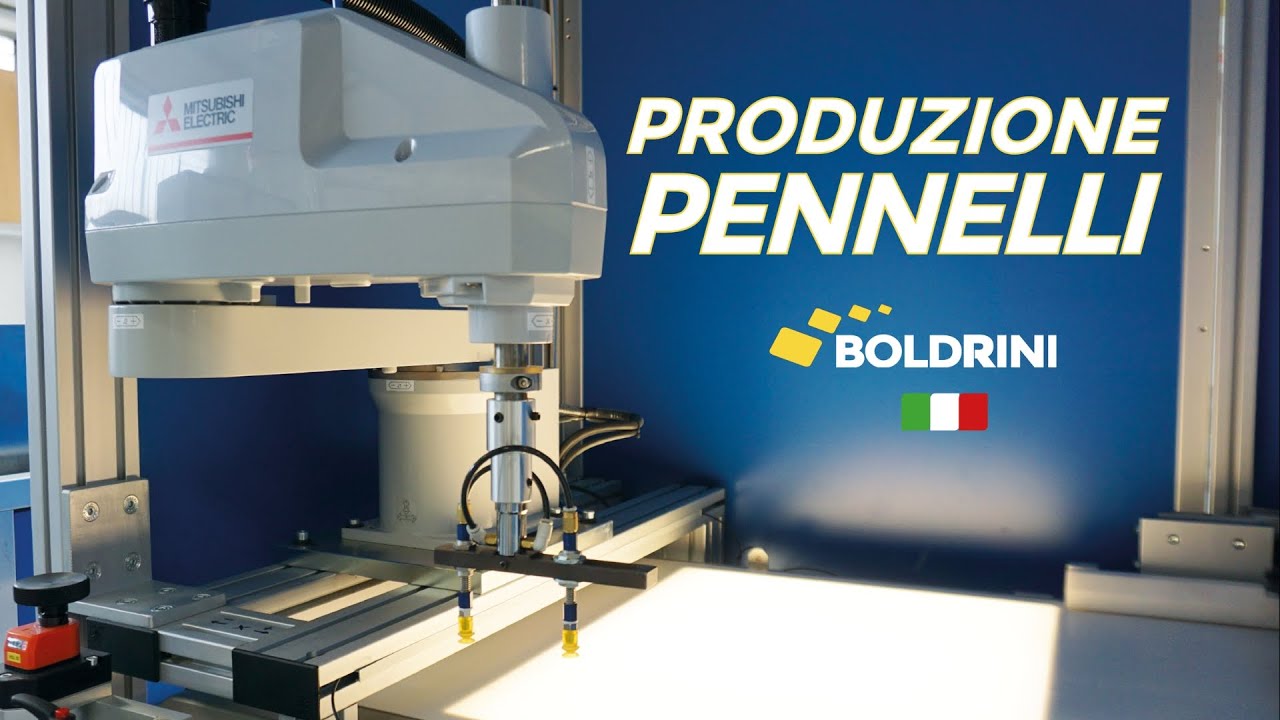 Linea di Produzione Pennelli | Gruppo Boldrini