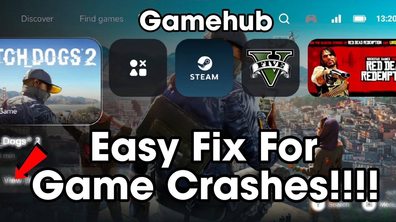 НОВИНКА! Исправление сбоев в играх за 1 минуту [Gamehub 5.x] | Исправление сбоев в любой игре | Э...