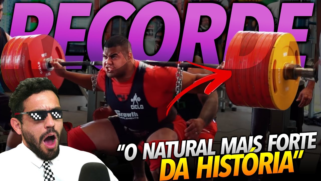 BITELO QUEBRA TODOS OS RECORDES NO CAMPEONATO BRASILEIRO DE POWERLIFITING!