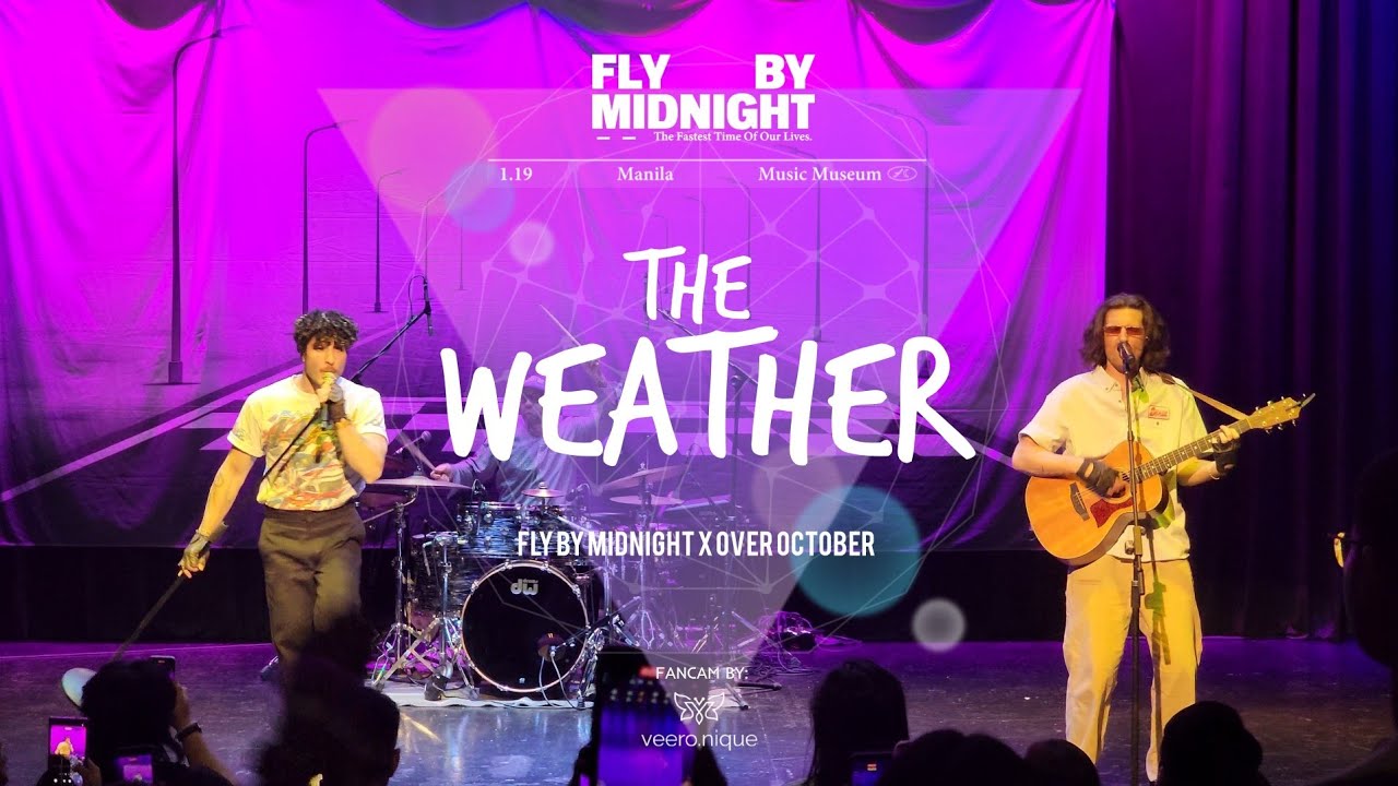 [FANCAM] Fly By Midnight vs Over October - The Weather The Fastest Time Of Our Lives in Manila ✈️🌙