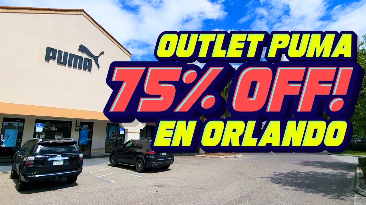 ¡Ofertas increíbles en Puma que no te puedes perder! OUTLET EN ORLANDO