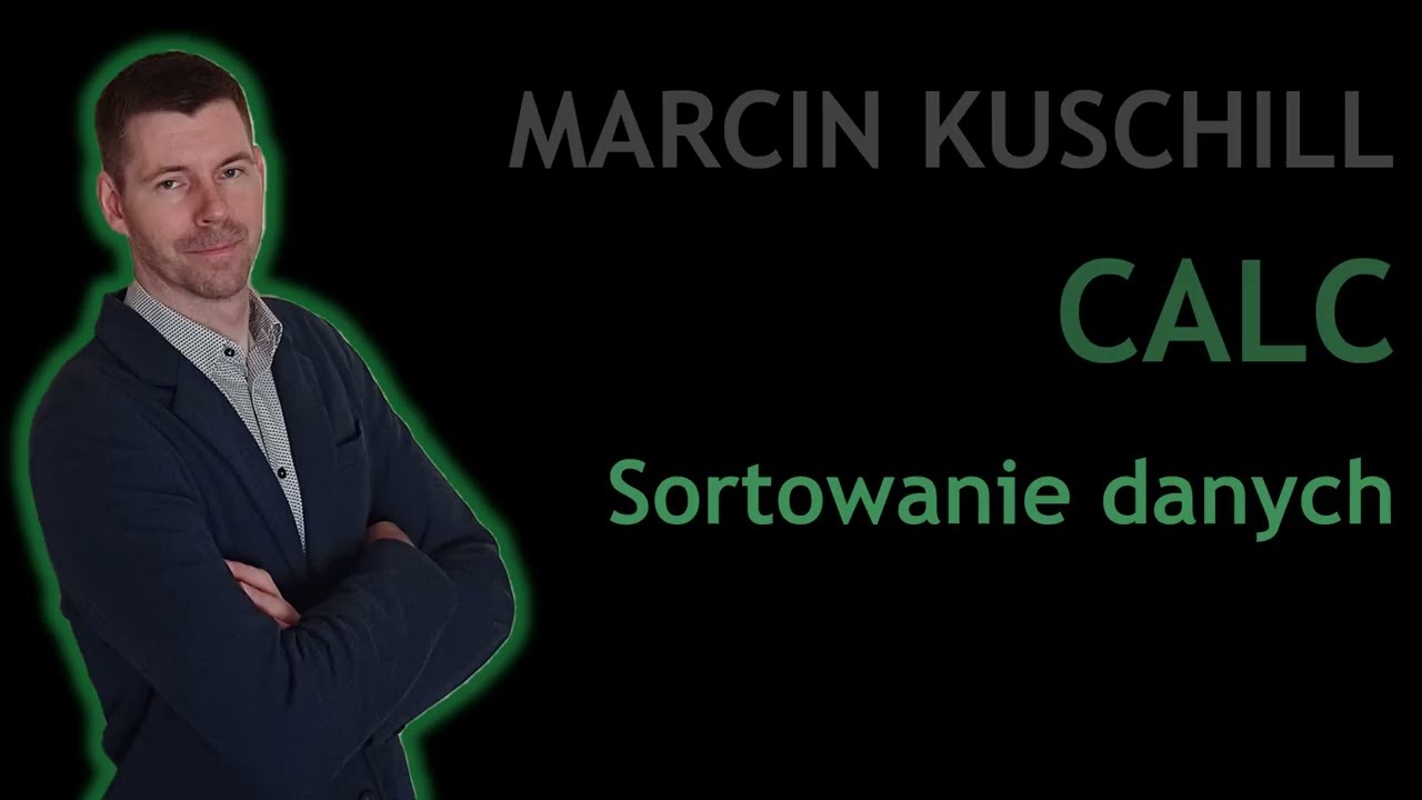 Calc - Sortowanie danych