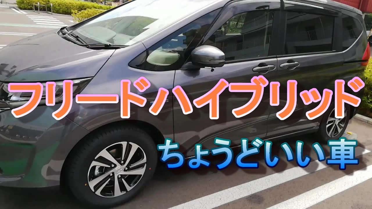 【フリードハイブリッド】 コンパクトなのに車内が広い。車中泊にも！