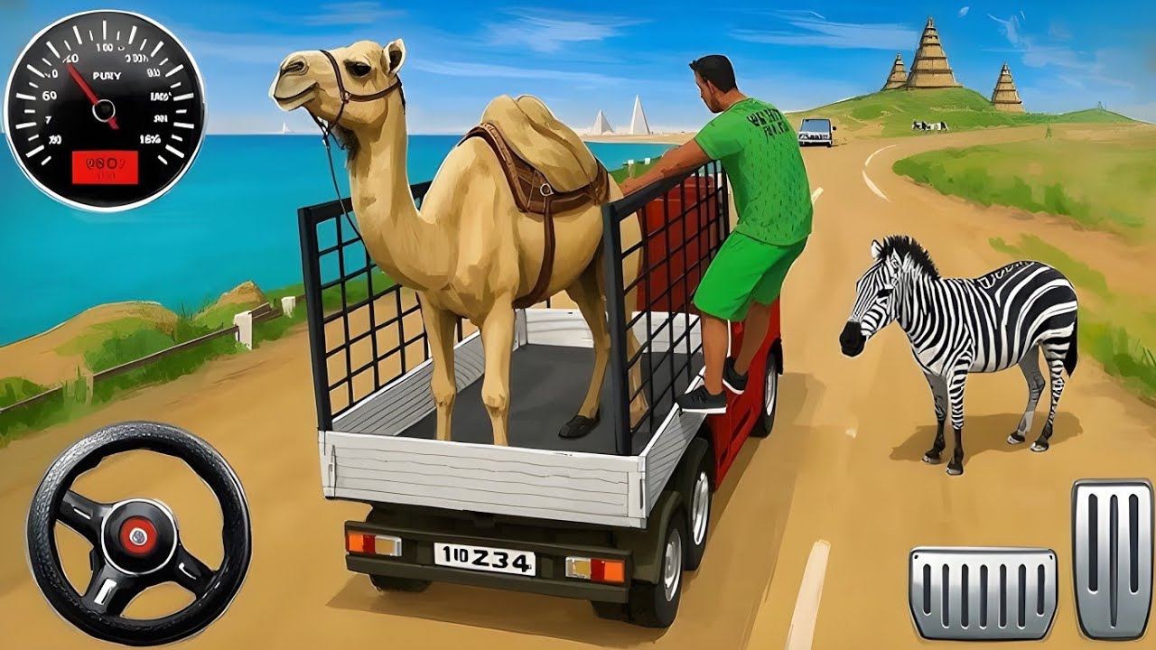 Farm Animals Truck Transport 3D 🚜 | Ultra Realistic Animal Transport Gameplay 2025