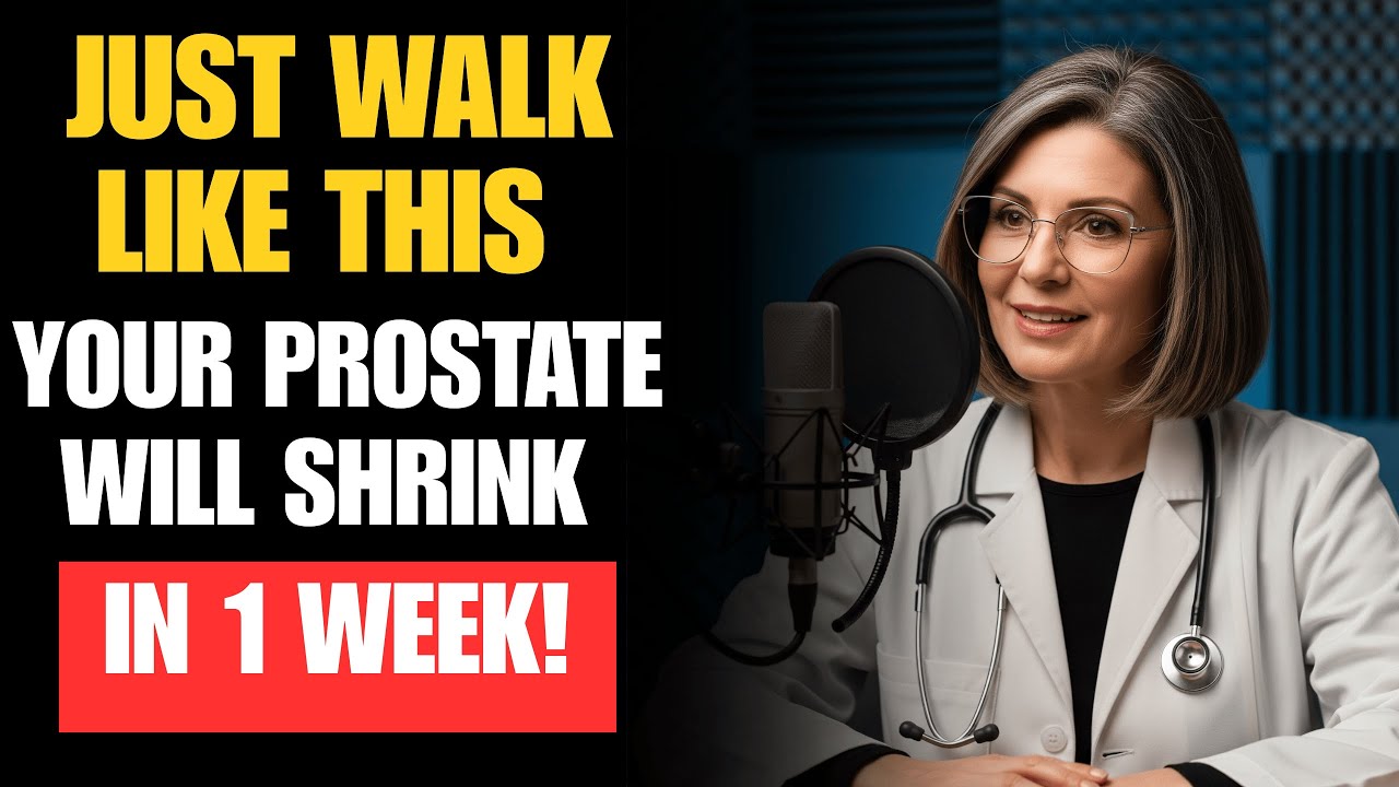 A Top Urologist Reveals: Stop Walking THIS Way To Shrink Your Prostate After 60