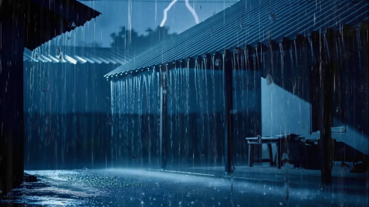 Rain sound for sleeping 🥱