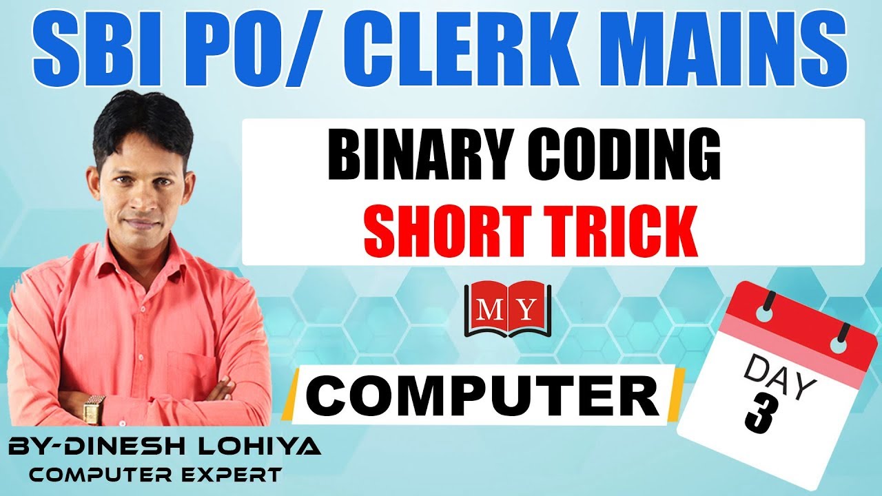 Binary Coding Short Trick || SBI PO/Clerk Mains Crash Course