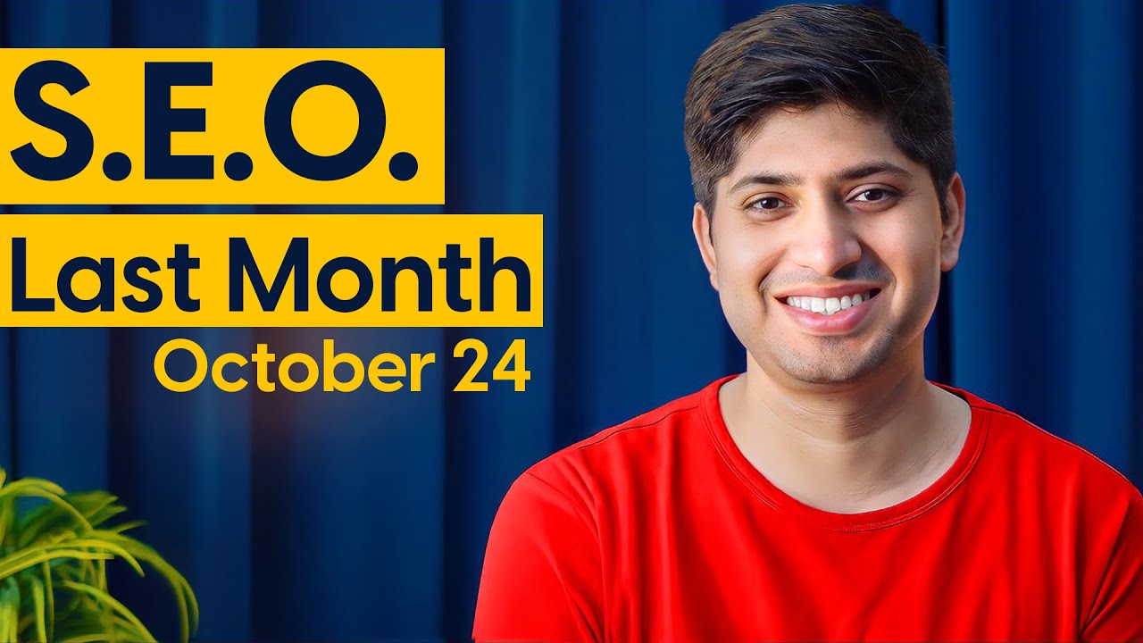 SEO Last Month October 2024 | Latest News About SEO, PPC, Ads, Meta, Google, OpenAI, and Twitter