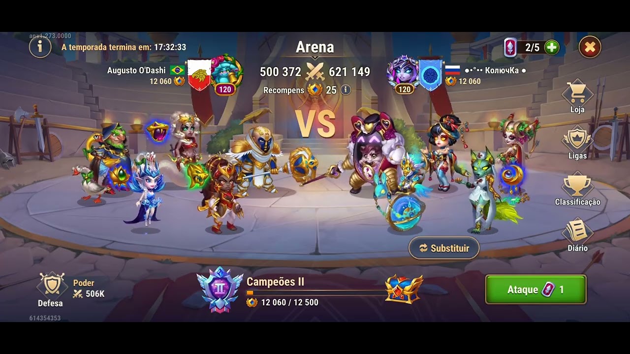 Hero Wars Alliance: Arena Music