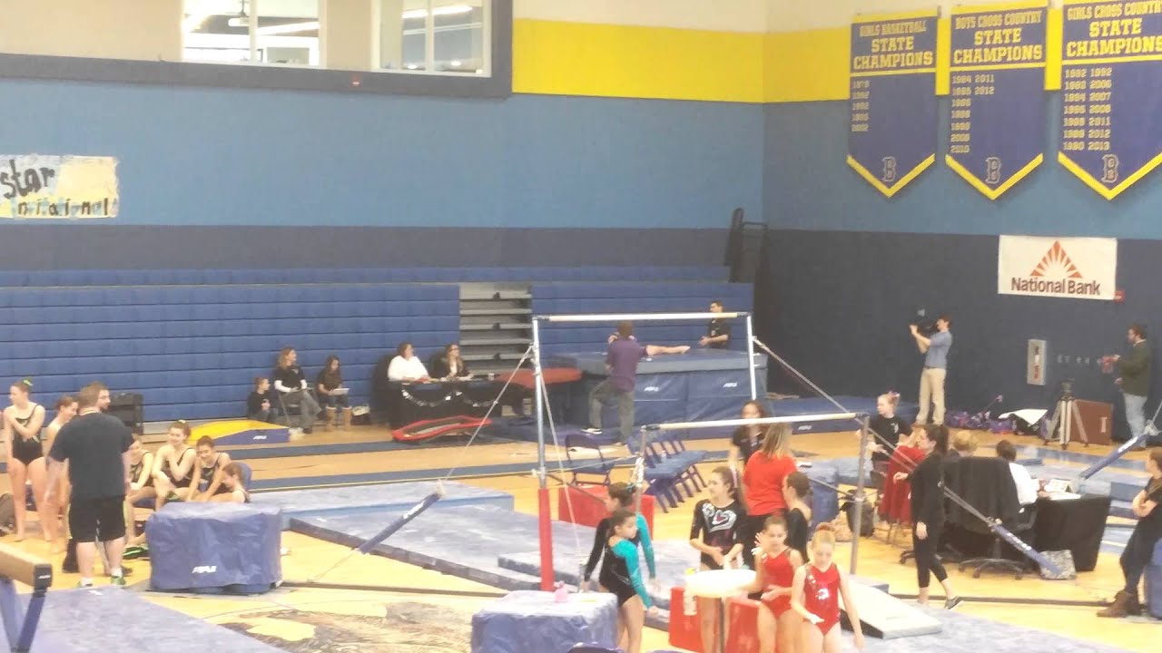 Xcel Silver Gymnastics Age 9 Vault !