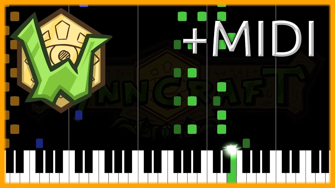 [088] The Forest Lives On (Light Forest) Piano Tutorial + MIDI [Wynncraft]