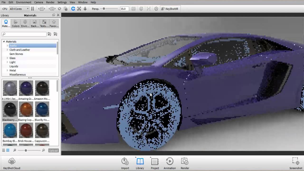 Keyshot basic rendering tutorial