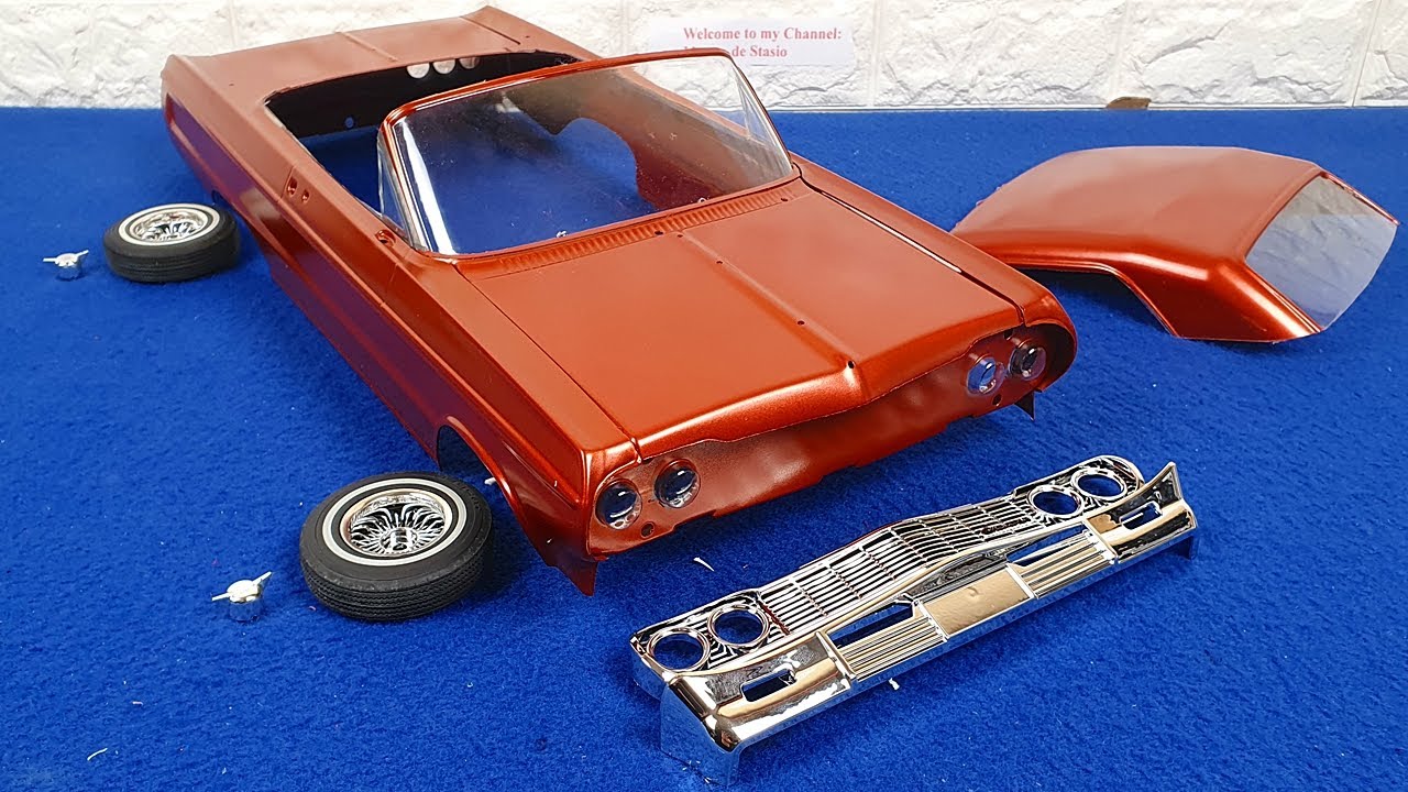 Redcat Rc Lowrider Cabriolet Assembly Mod Body Sixty Four Chevrolet Impala SS 1964 Hopping  Chevy