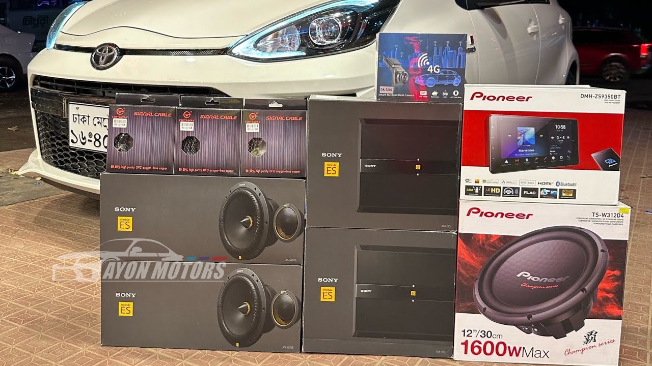 Ultimate SONY ES SoundSystem Successfully done on Toyota Aqua!!✅ WATCH FULL INSTALLATION VIDEO 2024