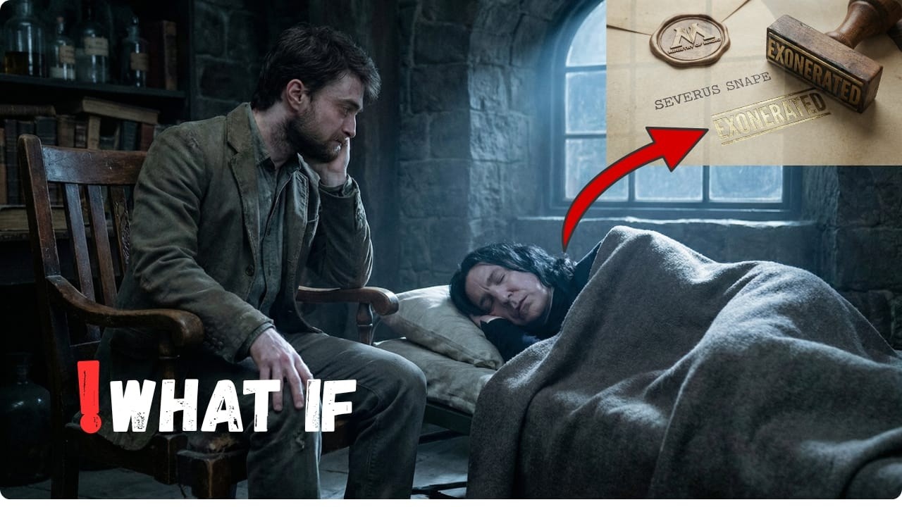 What If Harry Potter Saved Severus Snape? (The Alternate Ending)