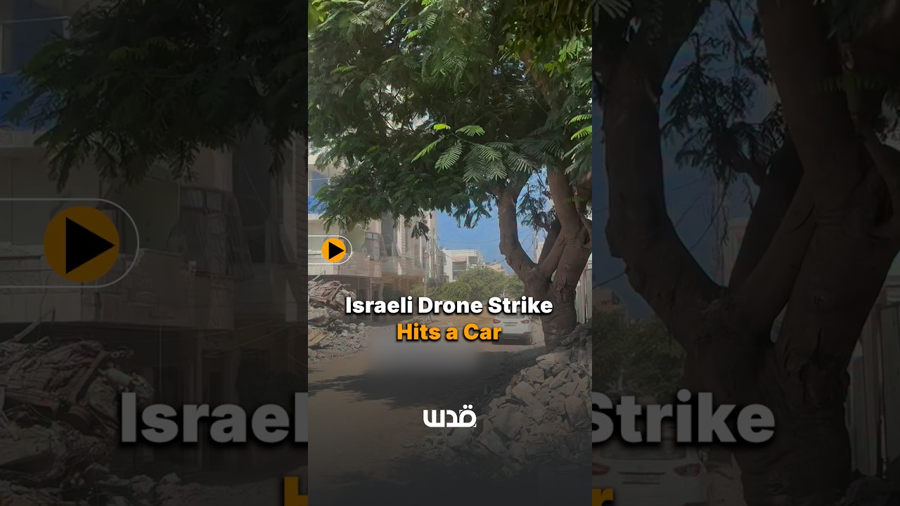 Israeli Drone Strike Hits a Car