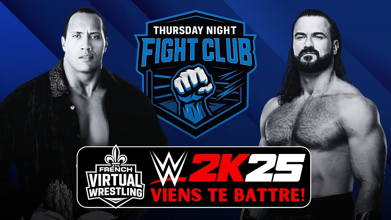 THURSDAY NIGHT FIGHT CLUB #39 | 29/01/2026 | E-Fed PvP - WWE 2K25