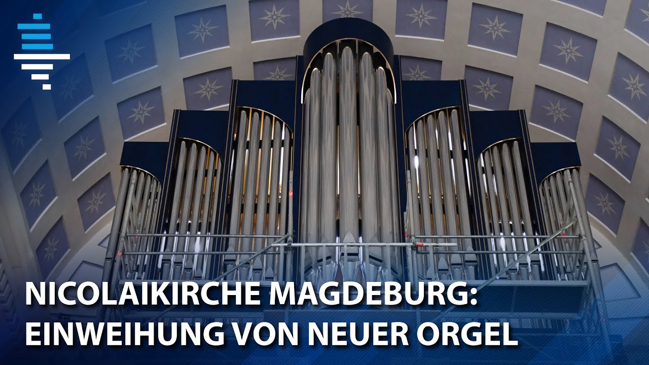 Riesige Königin der Instrumente - Magdeburger Kirche weiht Orgel ein