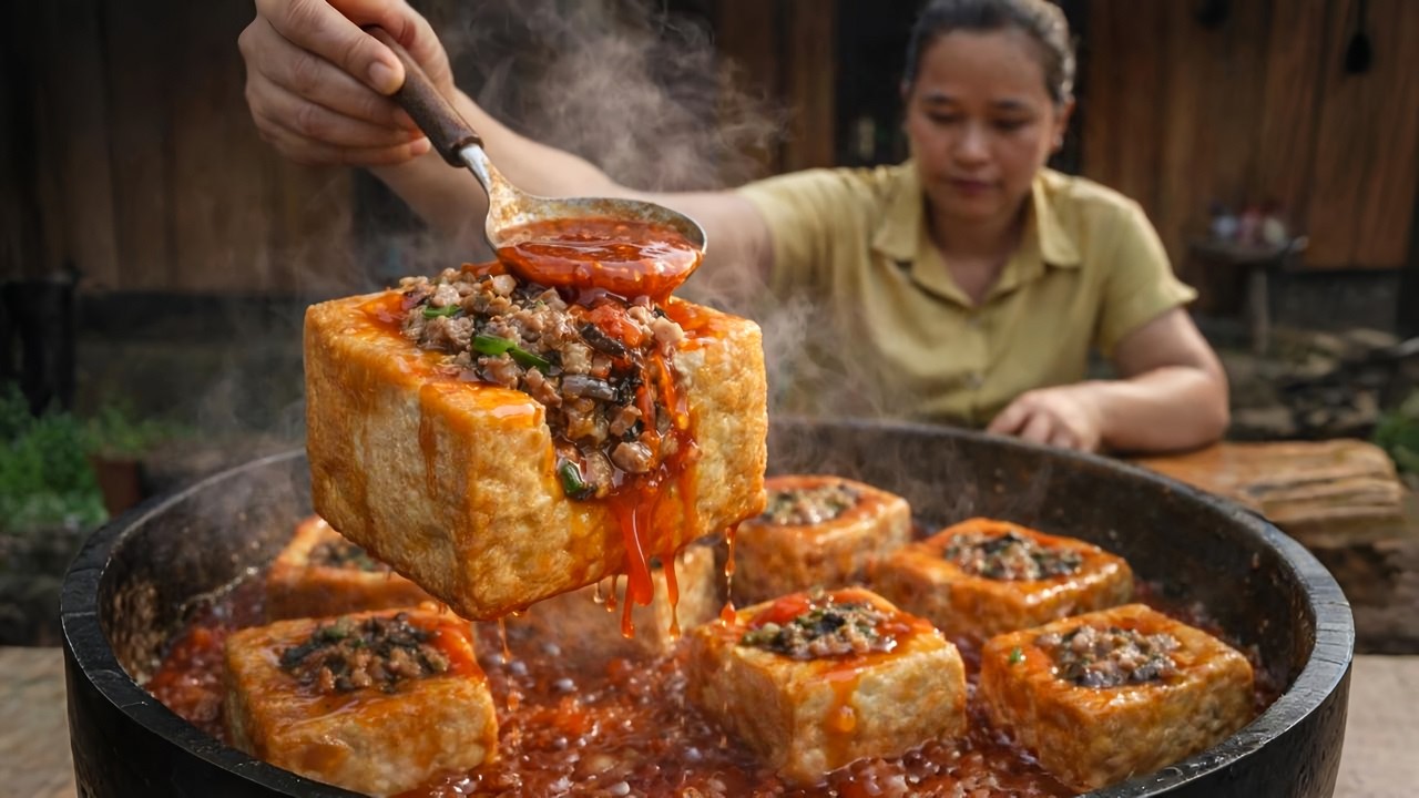 I Just Wanted Stuffed Tofu… Now There’s Tomato Sauce Everywhere