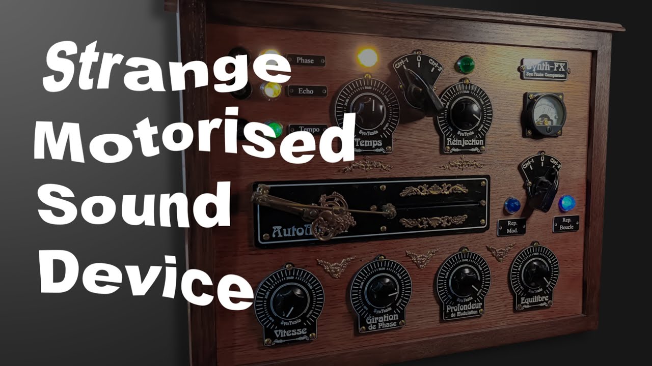 Strange Motorised Sound Device