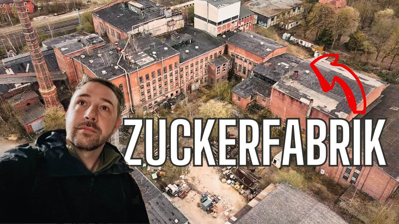 RIESIGE ZUCKERFABRIK 🏭 - Ein RUNDGANG durch die FABRIK - ALTE MASCHINEN GEFUNDEN - Lost Places