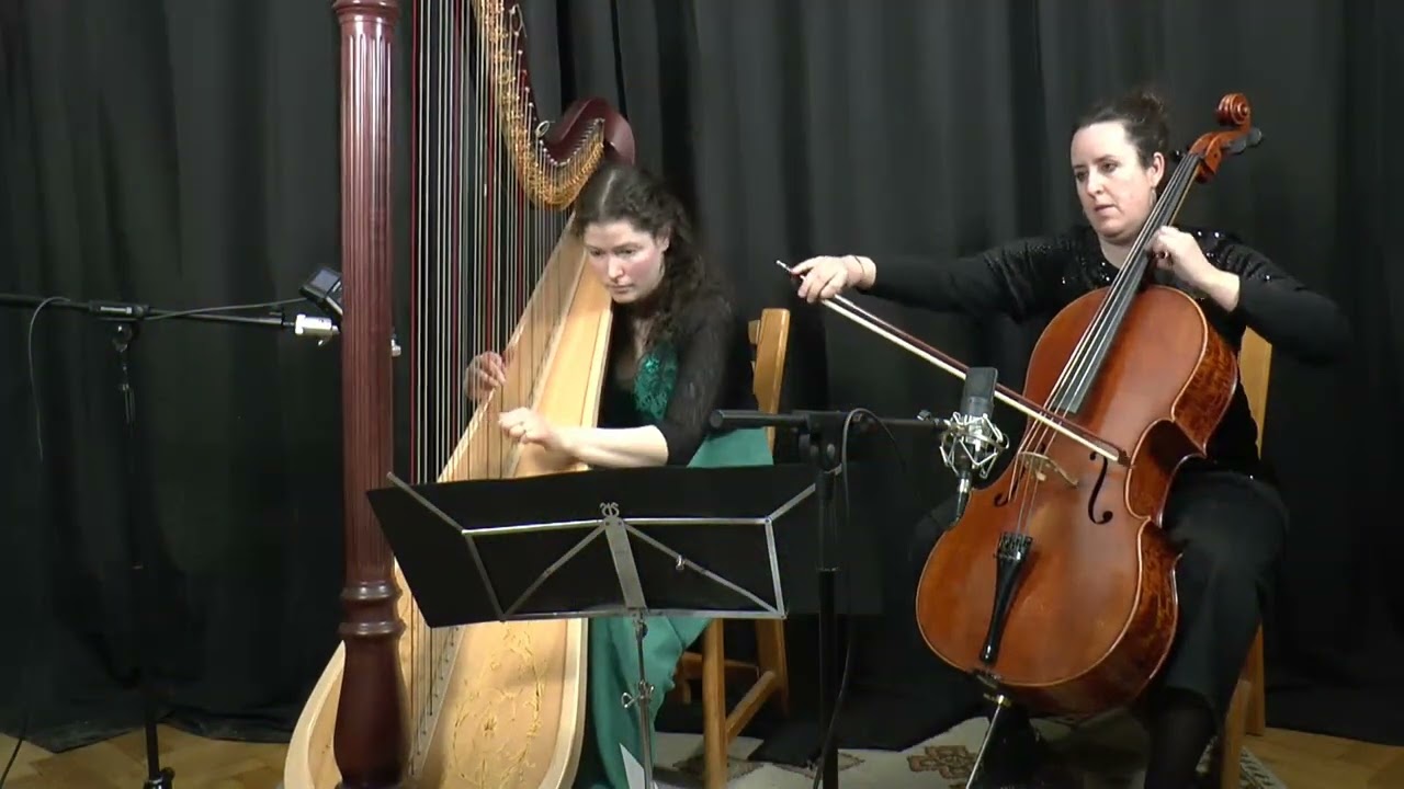 Ave Maria - Piazolla - Version for Cello & Harp (Duo Alma)