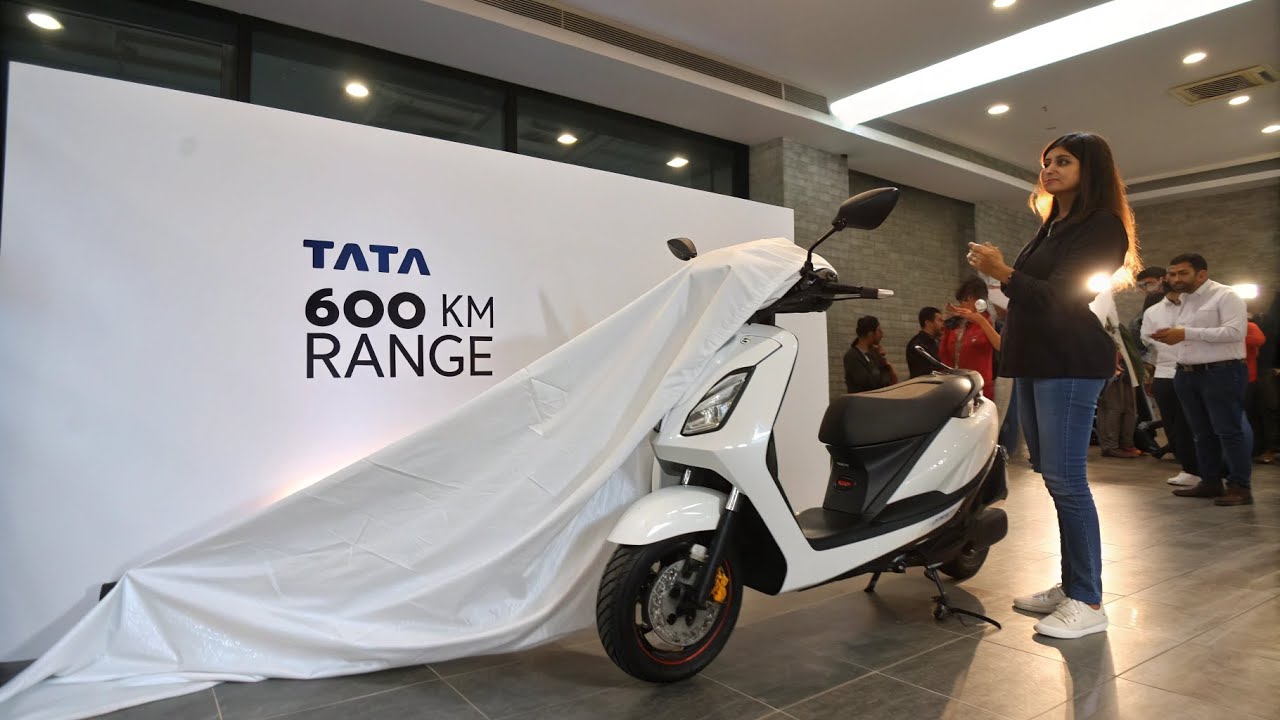 Tata Electric Scooter With 600km Range &ndash; India's Longest Range EV Scooter? | Bikers Blueprints