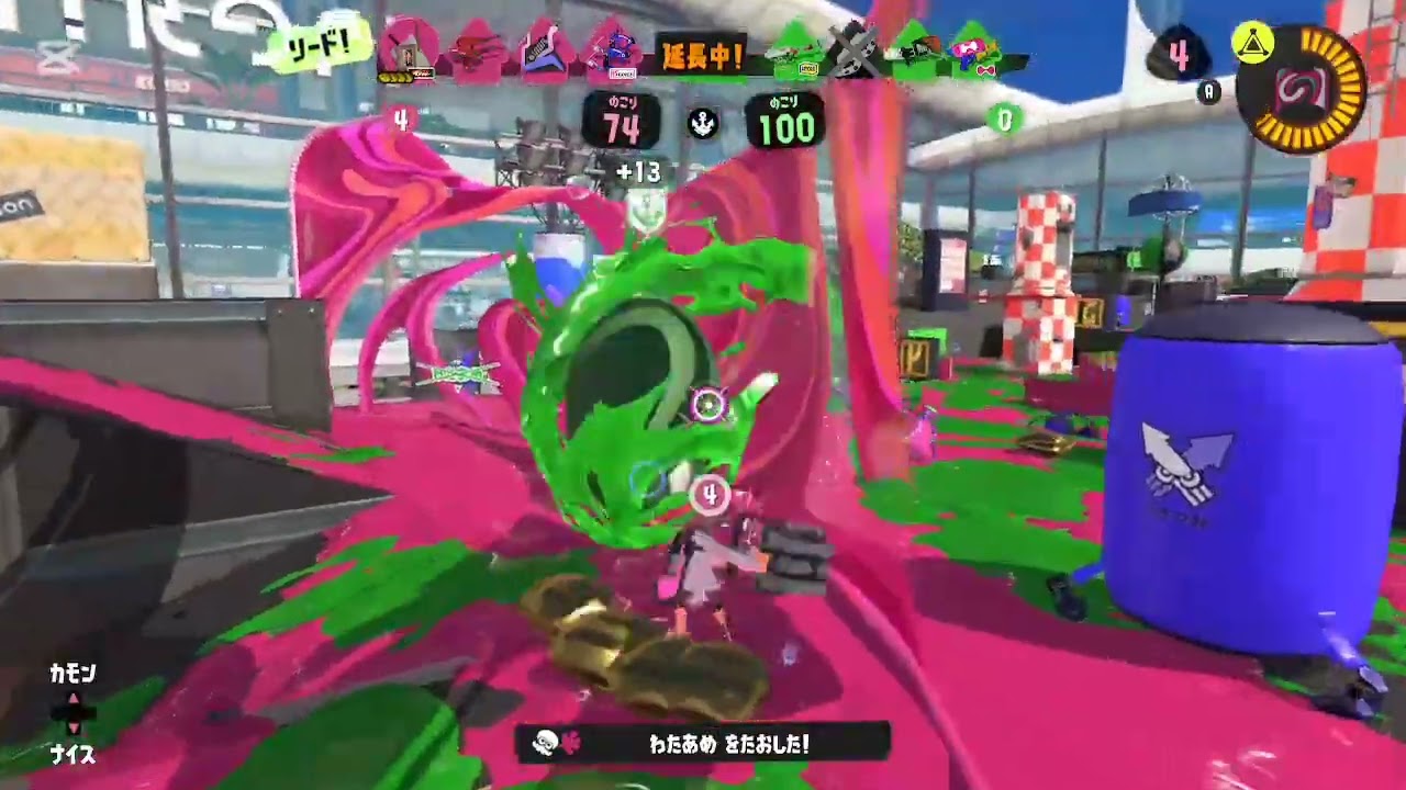 【スプラトゥーン３】ヒッセンAshで連キル頑張ります@takotako